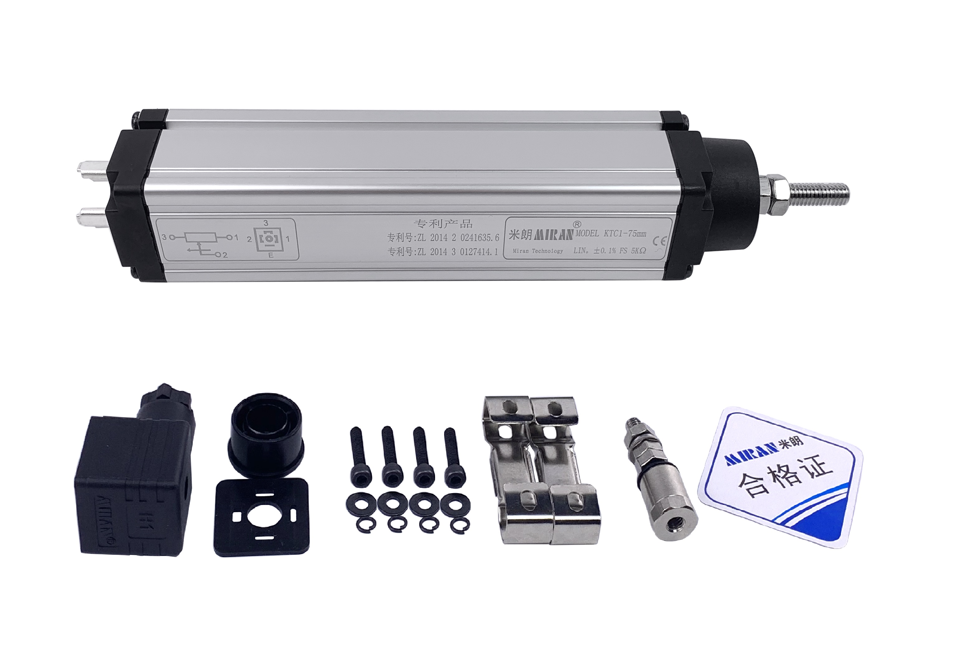 MIRAN米朗直線(xiàn)位移傳感器KTC1電子尺電阻尺
